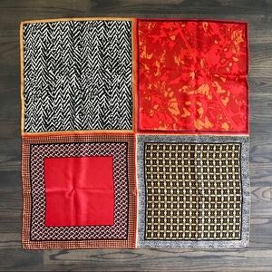 Esprit Accessories - ESPRIT Silk scarf 33 x 33, geometric patterns Esprit Accessories - ESPRIT Silk scarf 33 x 33, geometric patterns